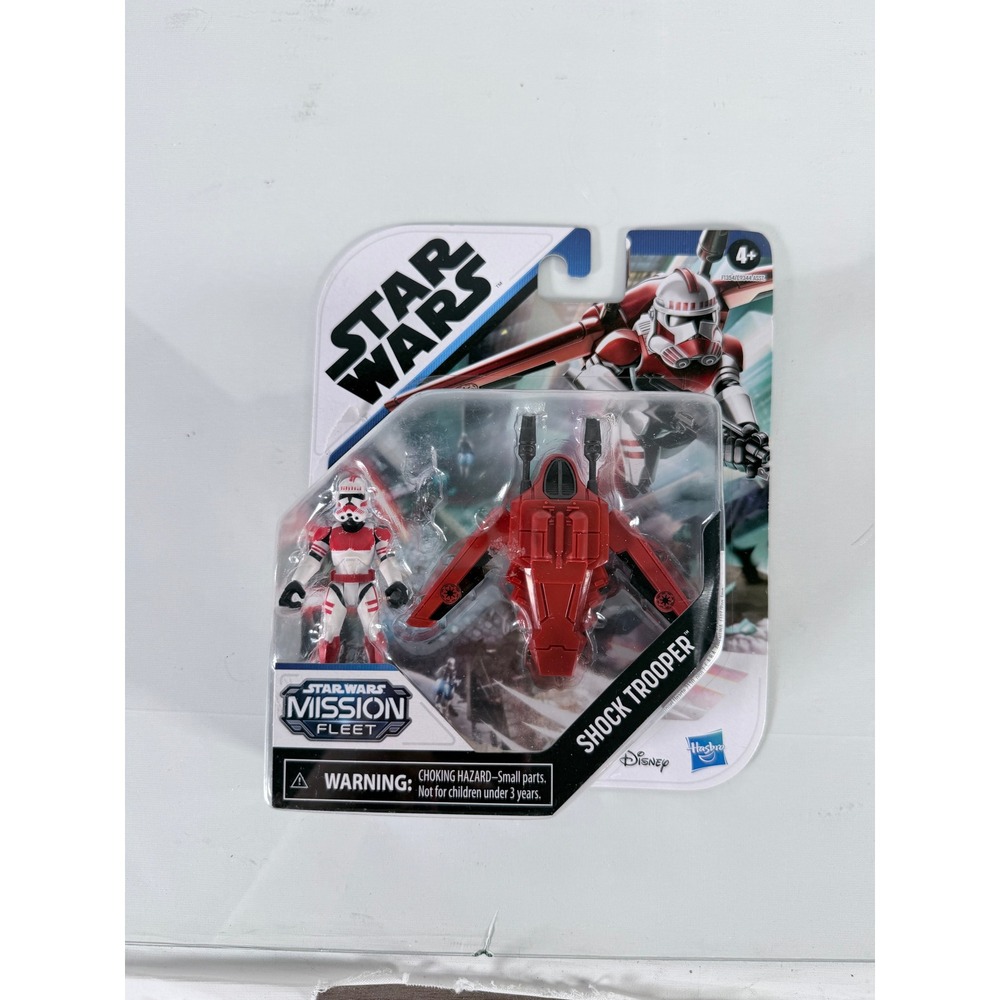Star Wars Mission Fleet Shock Trooper Figure & Vehicle Set Hasbro F1384 New‎